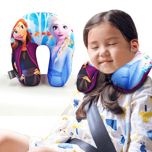 Frozen Almohada de Viaje Niños Descanso Diseño Infantil Disn