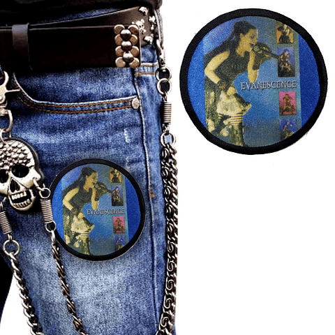Parches Evanescence Bordado 8cm Accesorio Calcomania