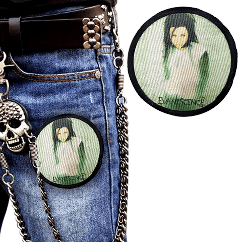 Parches Evanescence Bordado 8cm Accesorio Calcomania