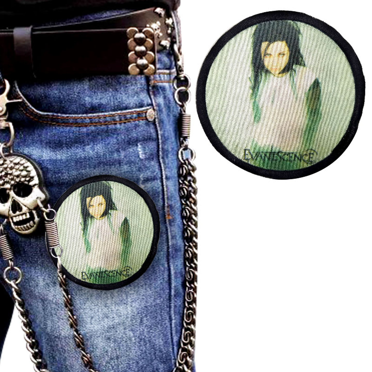 Parches Evanescence Bordado 8cm Accesorio Calcomania 2