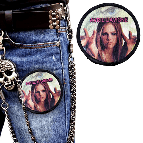 Parches Avril Lavigne Bordado 8cm Accesorio Prendas