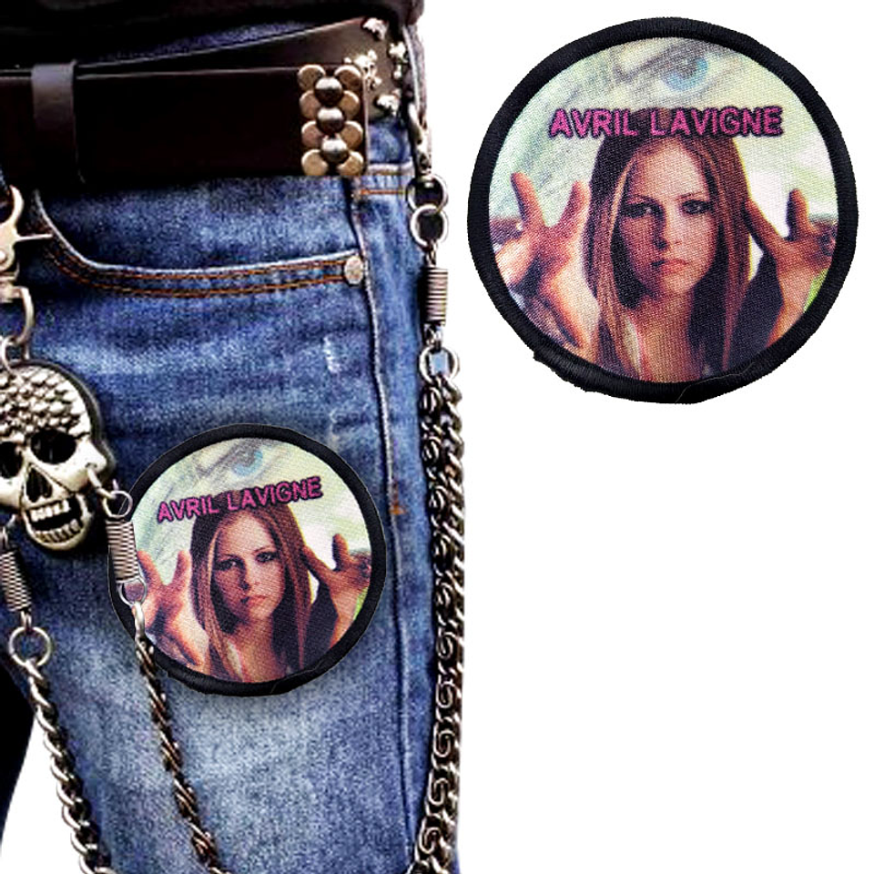 Parches Avril Lavigne Bordado 8cm Accesorio Prendas 1