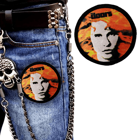 Parches The Doors Bordado 8cm Accesorio Prendas