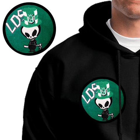 Parches Atletico Nacional Bordado 8cm Accesorio Calcomania