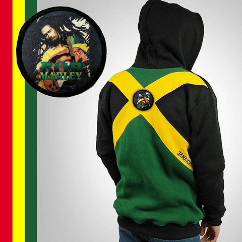 Parches Bob Marley Unete Bordado 8cm Accesorio Prendas