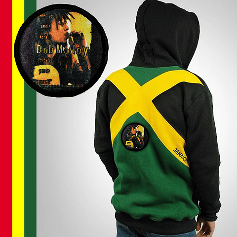 Parches Bob Marley Unete Bordado 8cm Accesorio Prendas