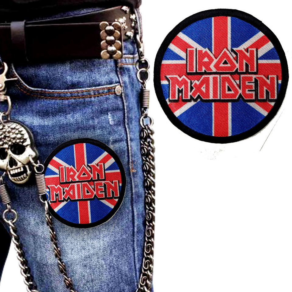 Parche Iron Maiden Rock Bordado 8cm Accesorio Prendas 1