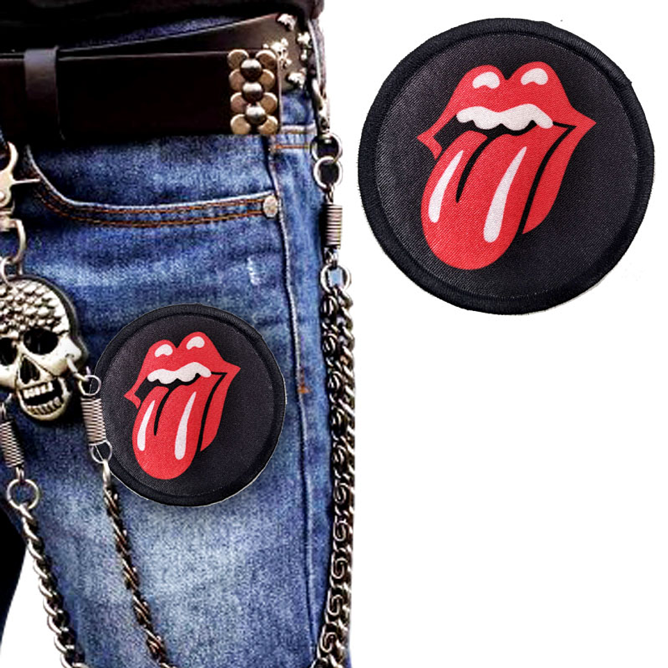Parches Rolling Stones Bordado 8cm Accesorio Prendas 1