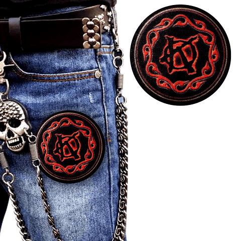 Parches Kraken Bordado 8cm Accesorio Prendas