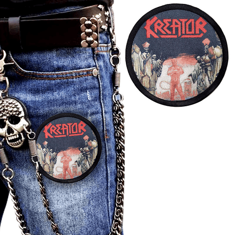 Parches Kreator Bordado 8cm Accesorio Prendas