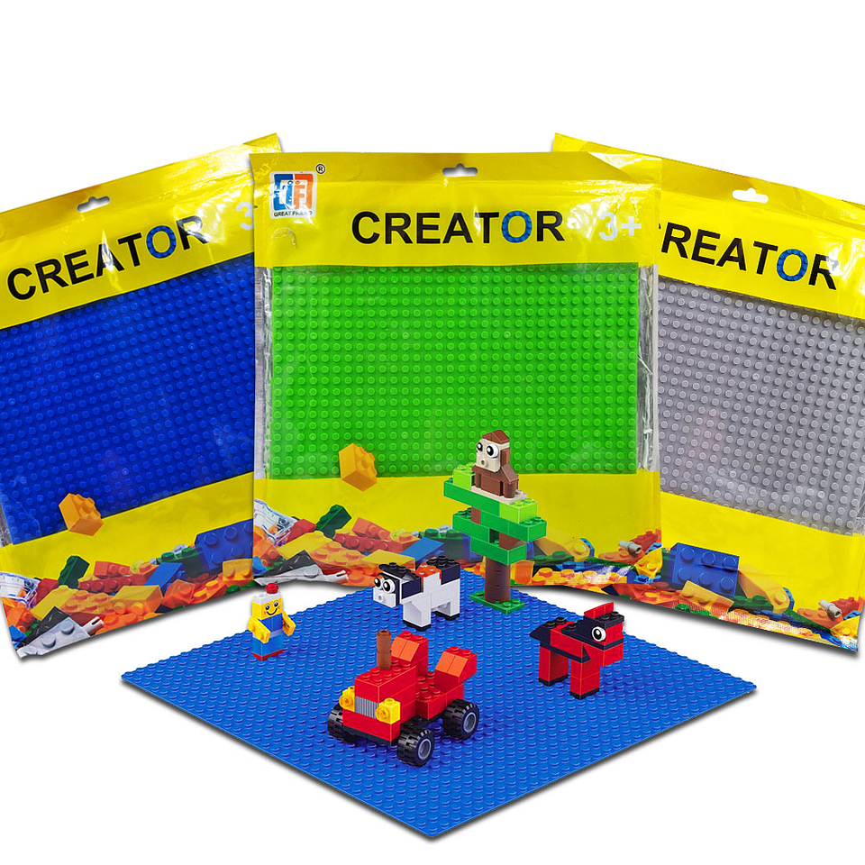 Placa Base Blocks Juguete Niños Armables Creator 1