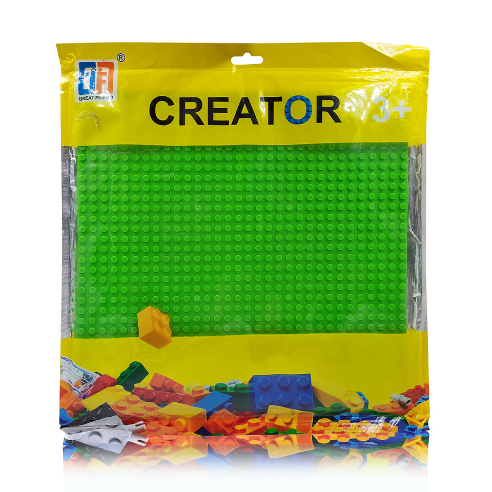 Placa Base Blocks Juguete Niños Armables Creator 4
