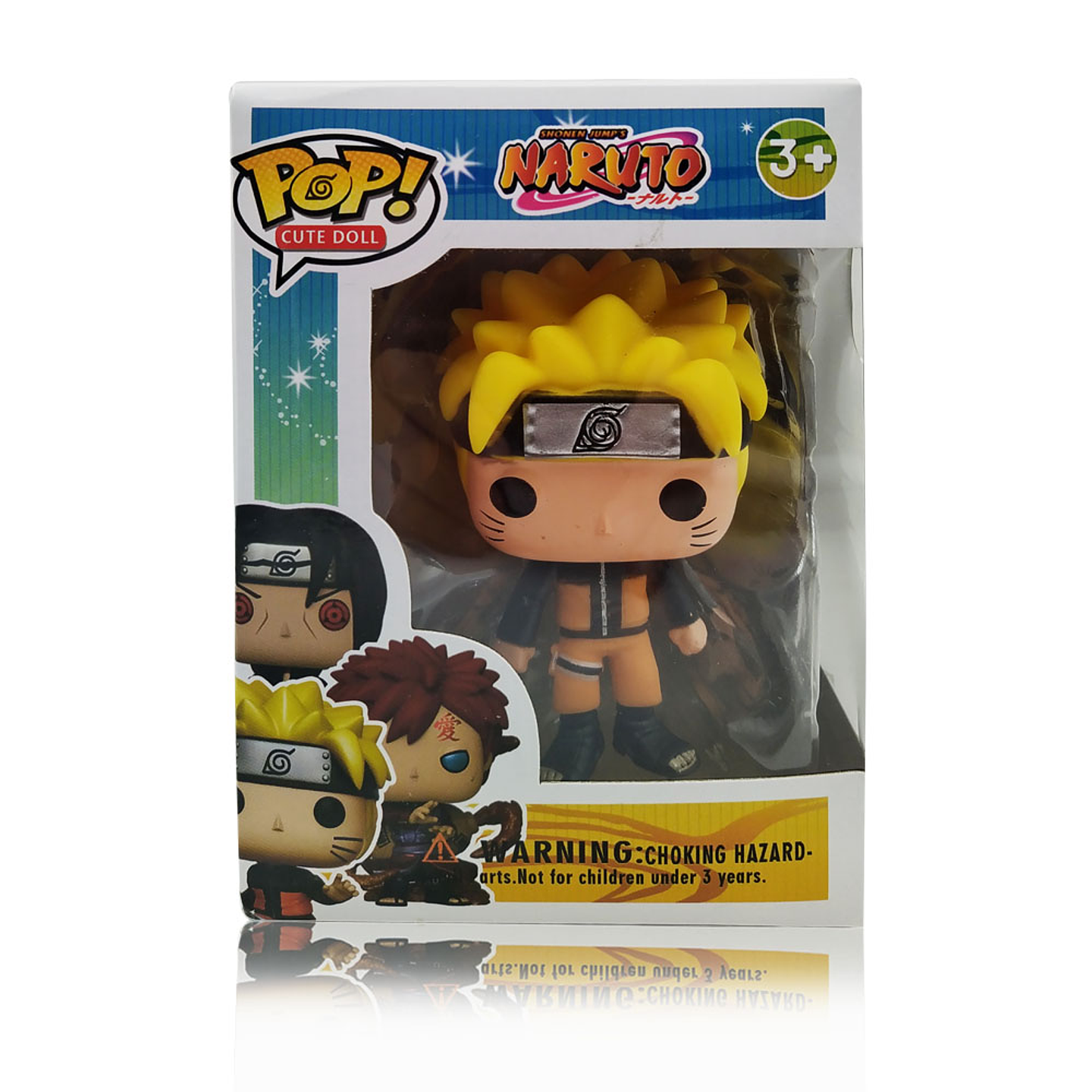 NARUTO FIGURA JUGUETES COLECCIONES JUGUETERIA MUÑECO BOBBLEHEAD 3