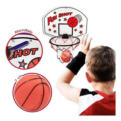 Baloncesto Tablero Juguete Canasta Básquet Juguetería Niños