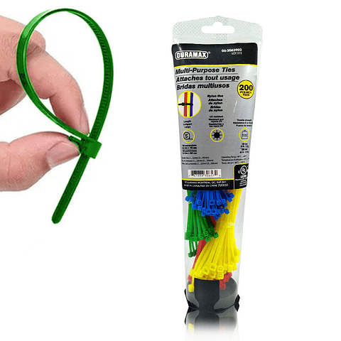 ABRAZADERAS PLÁSTICAS AMARRADERAS FERRETERIA