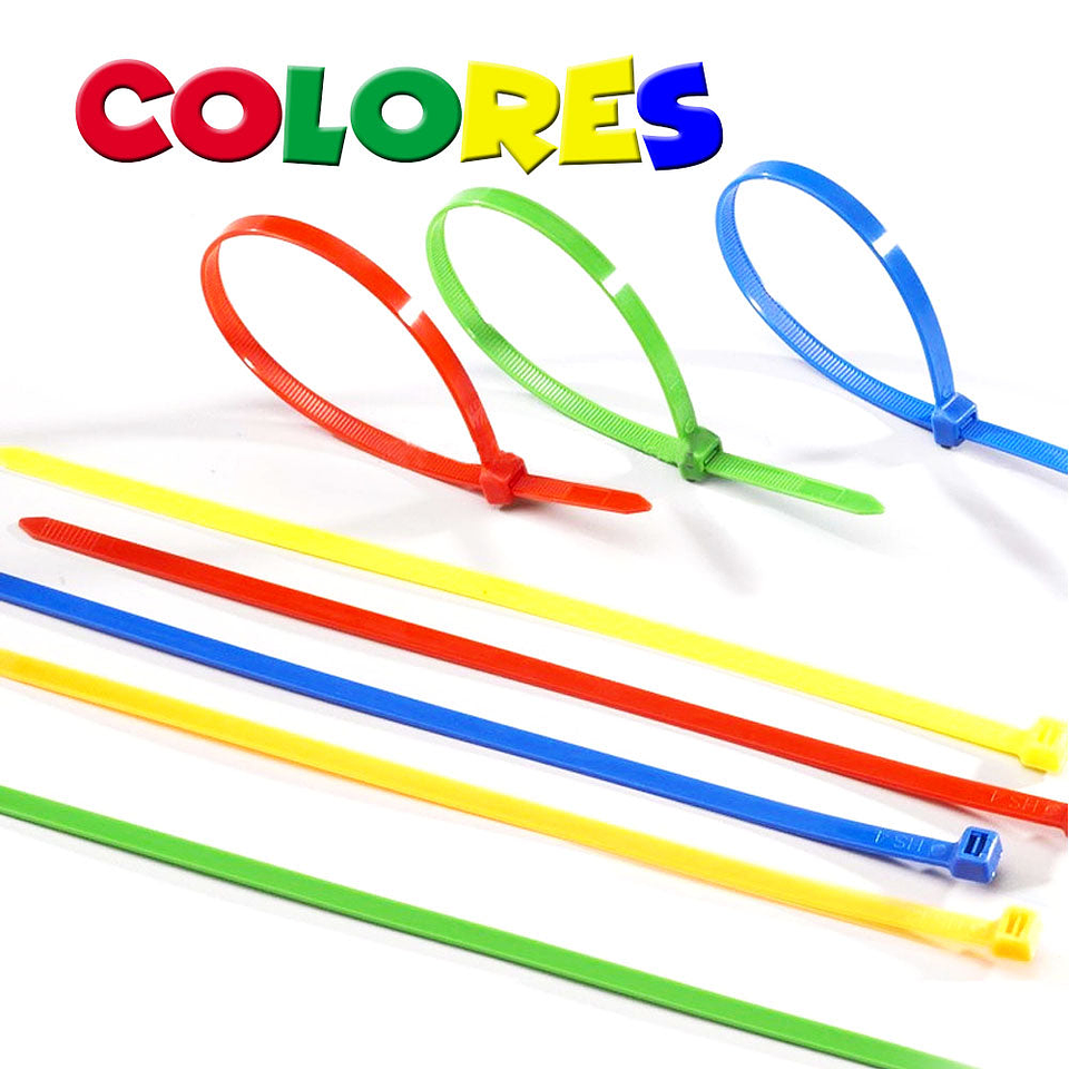 ABRAZADERAS PLÁSTICAS AMARRADERAS FERRETERIA 2