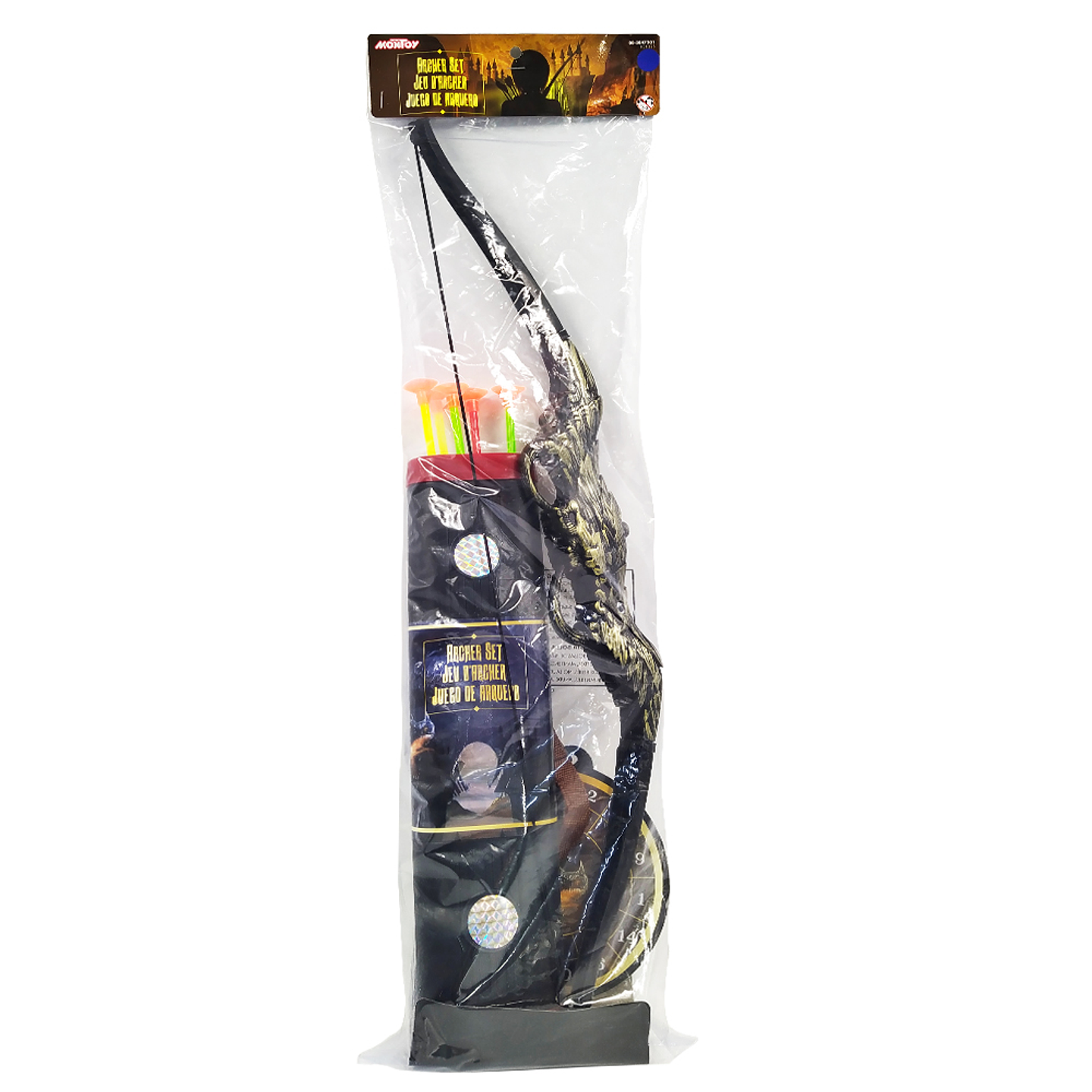 ARCO FLECHAS JUGUETES ARQUERO JUGUETERIA DISFRAZ 6