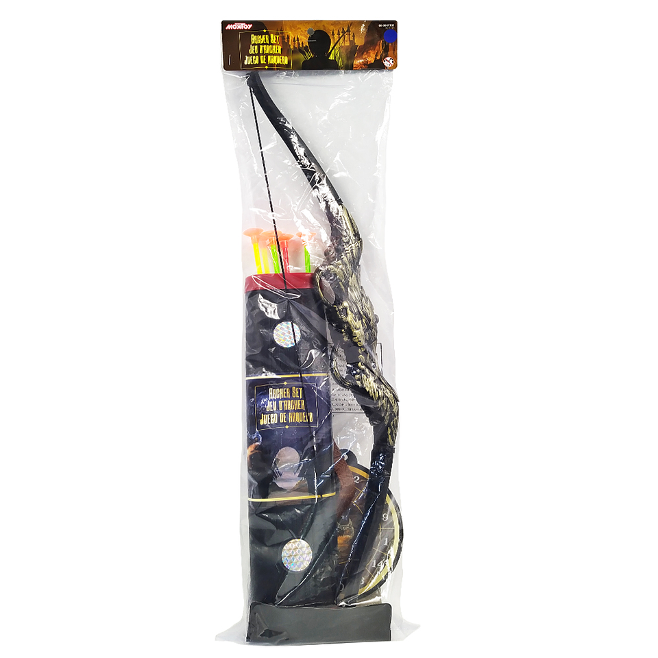 ARCO FLECHAS JUGUETES ARQUERO JUGUETERIA DISFRAZ 6