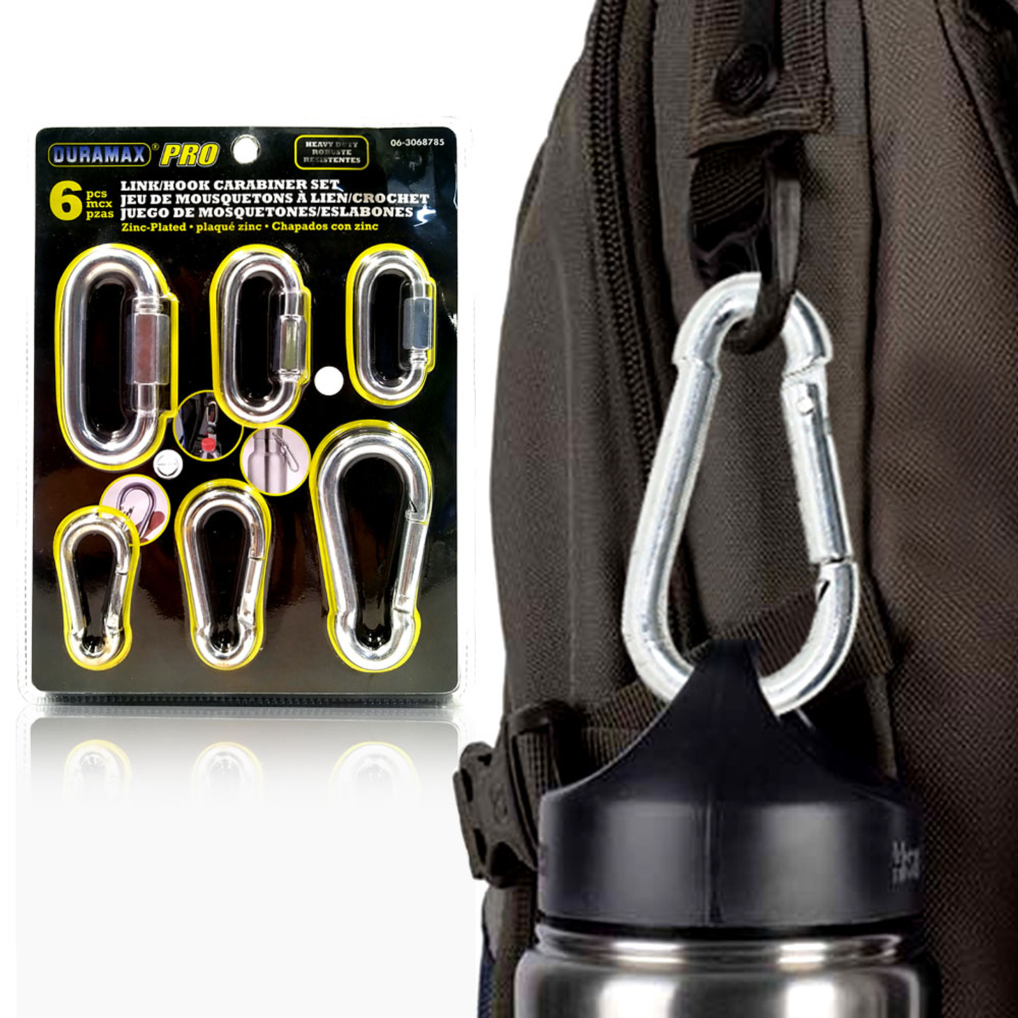 LLAVEROS ALPINISTAS MOSQUETONES ACCESORIOS ESLABONES  1