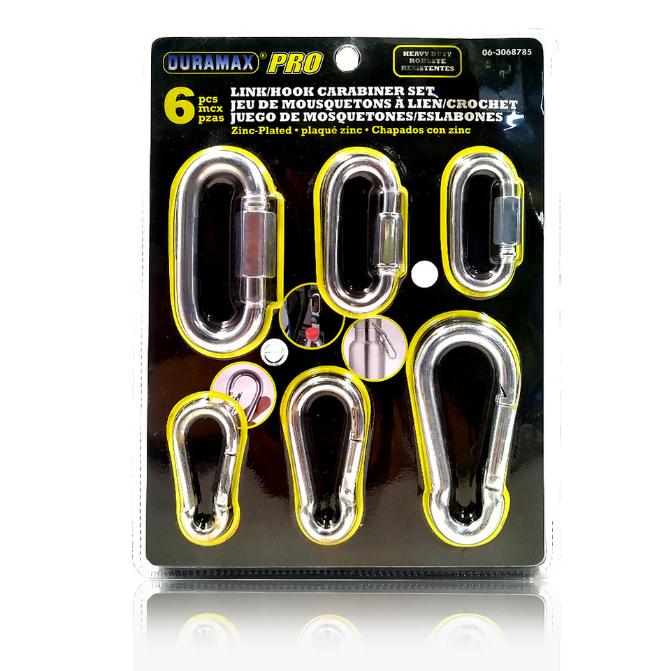 LLAVEROS ALPINISTAS MOSQUETONES ACCESORIOS ESLABONES  2