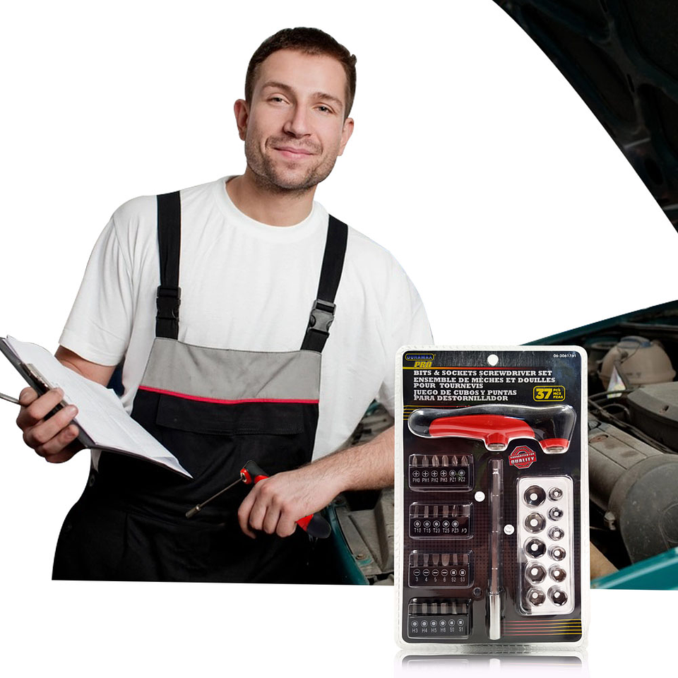 JUEGO DE COPAS Y PUNTAS PARA DESTORNILLADOR FERRETERIA CUBOS 1