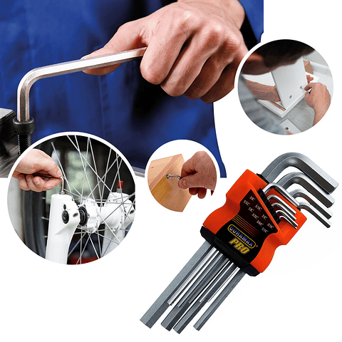 LLAVES HEXAGONALES HERRAMIENTAS FERRETERIA HEXAGONAS