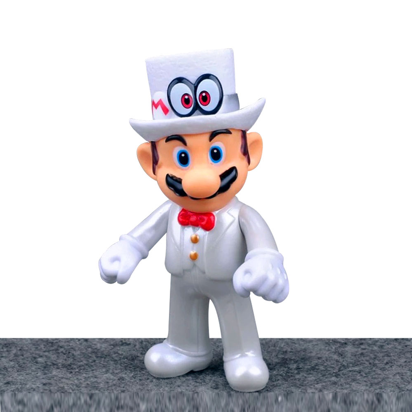 Figura Mario Bros Colección Mario Boda Juguetes Figuras 1