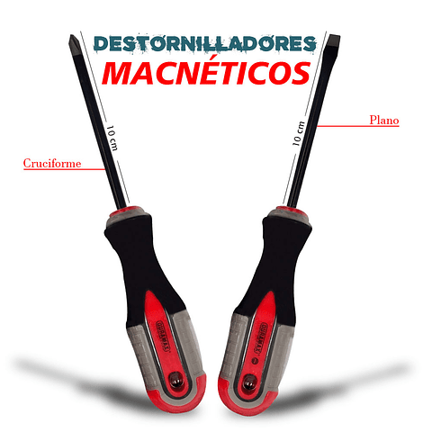 DESTORNILLADORES DUO MAGNÉTICOS FERRETERIA