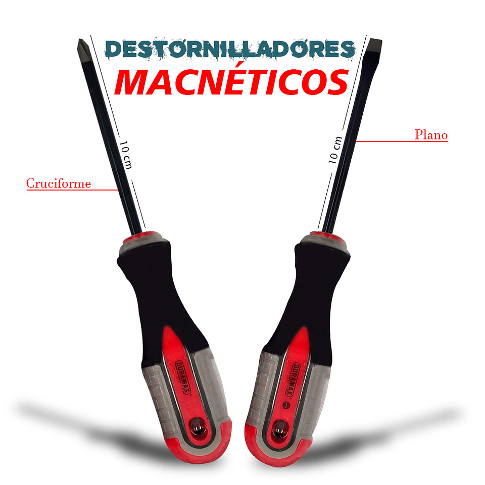 DESTORNILLADORES DUO MAGNÉTICOS FERRETERIA 2