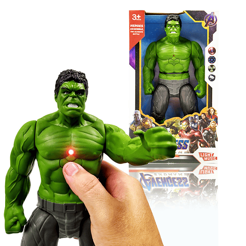 HULK FIGURA JUGUETES AVENGERS MUÑECOS JUGUETERIA