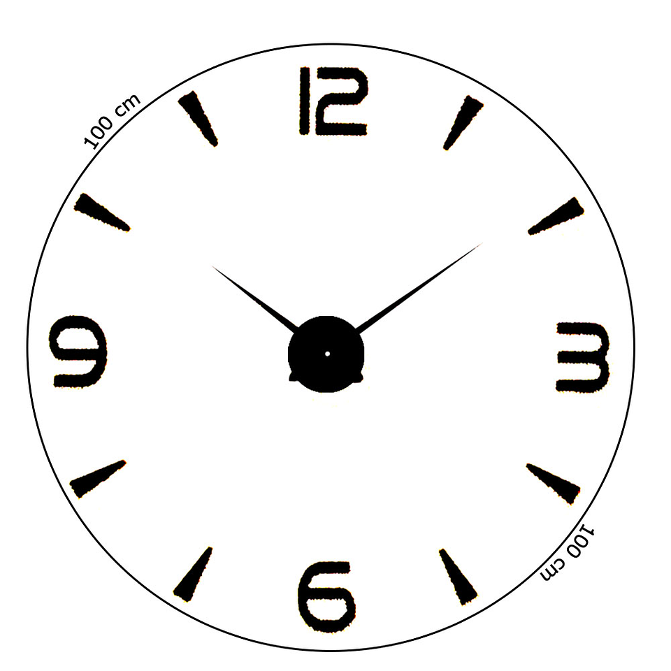 RELOJ PARED HOGAR DECORACION DISEÑO CASA 3