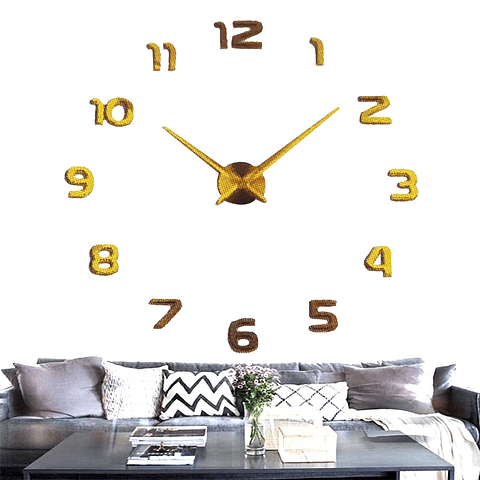 RELOJ PARED HOGAR DECORACION DISEÑO CASA