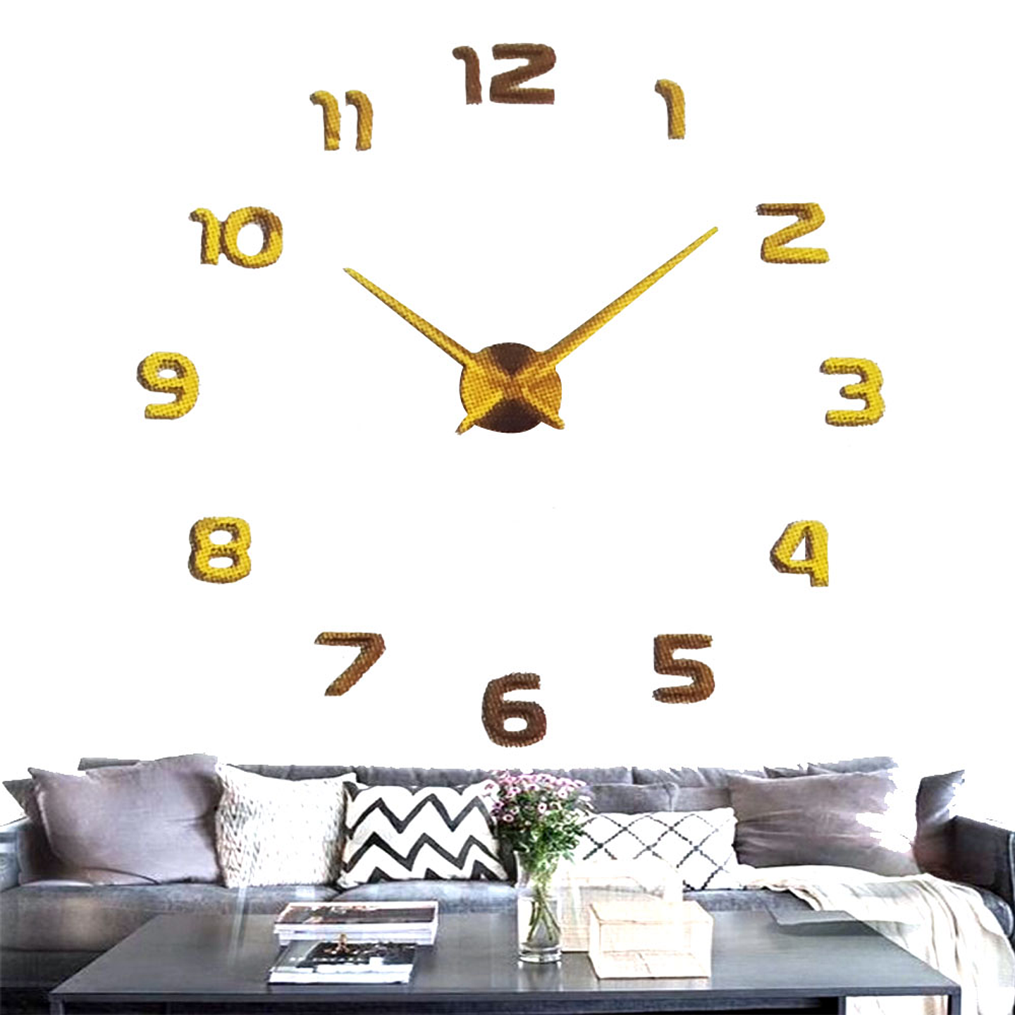 RELOJ PARED HOGAR DECORACION DISEÑO CASA 1