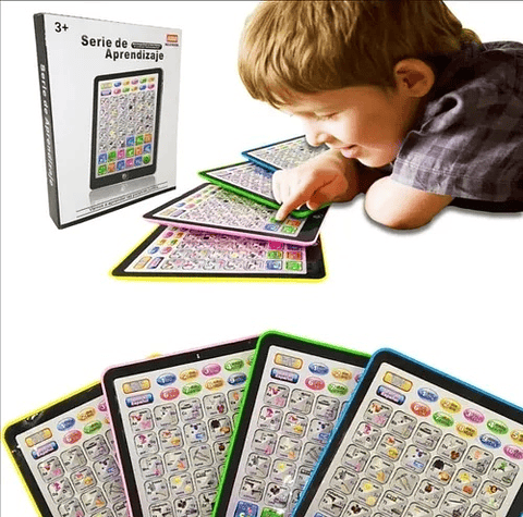 TABLE DIDACTICA JUGUETE APRENDIZAJE TABLETA INFANTIL 