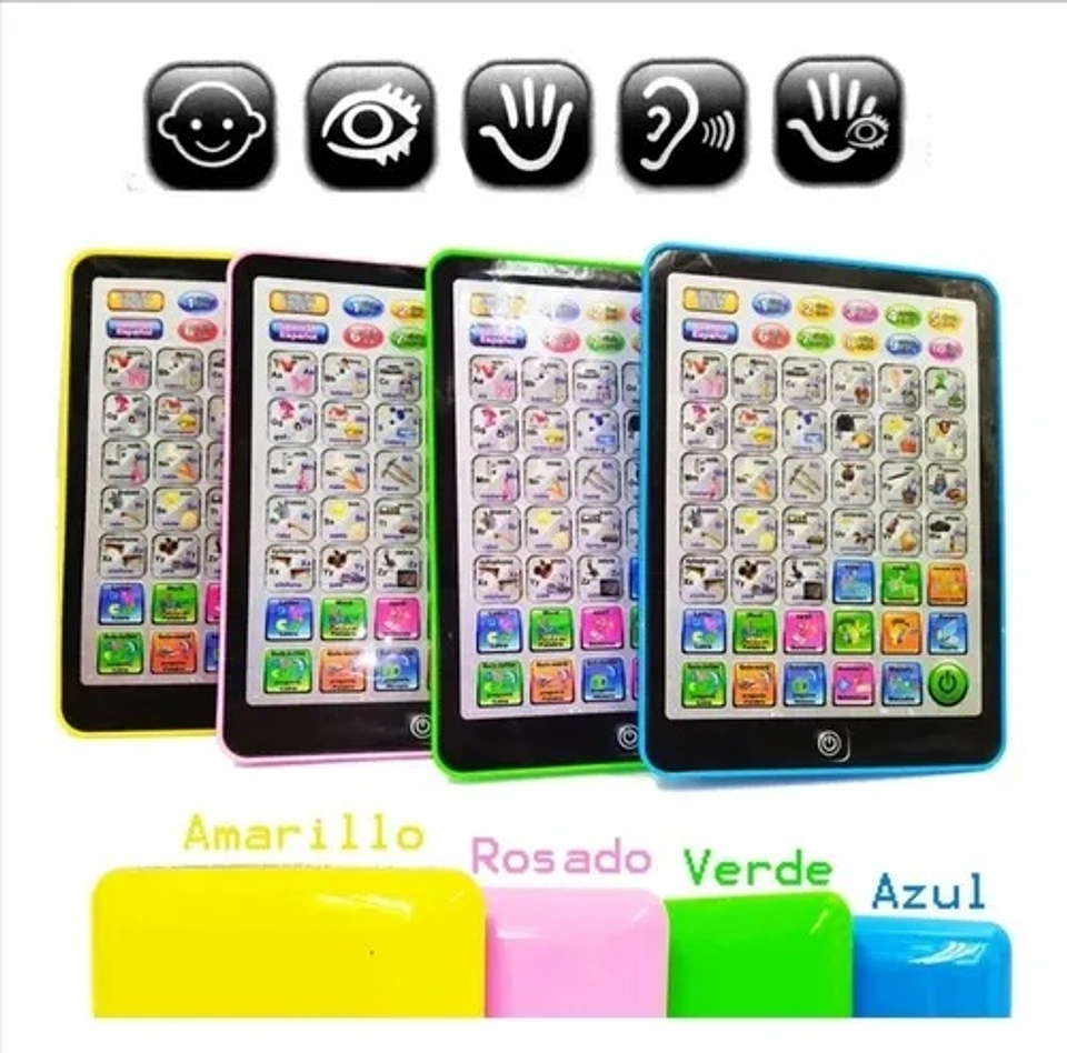 TABLE DIDACTICA JUGUETE APRENDIZAJE TABLETA INFANTIL  2