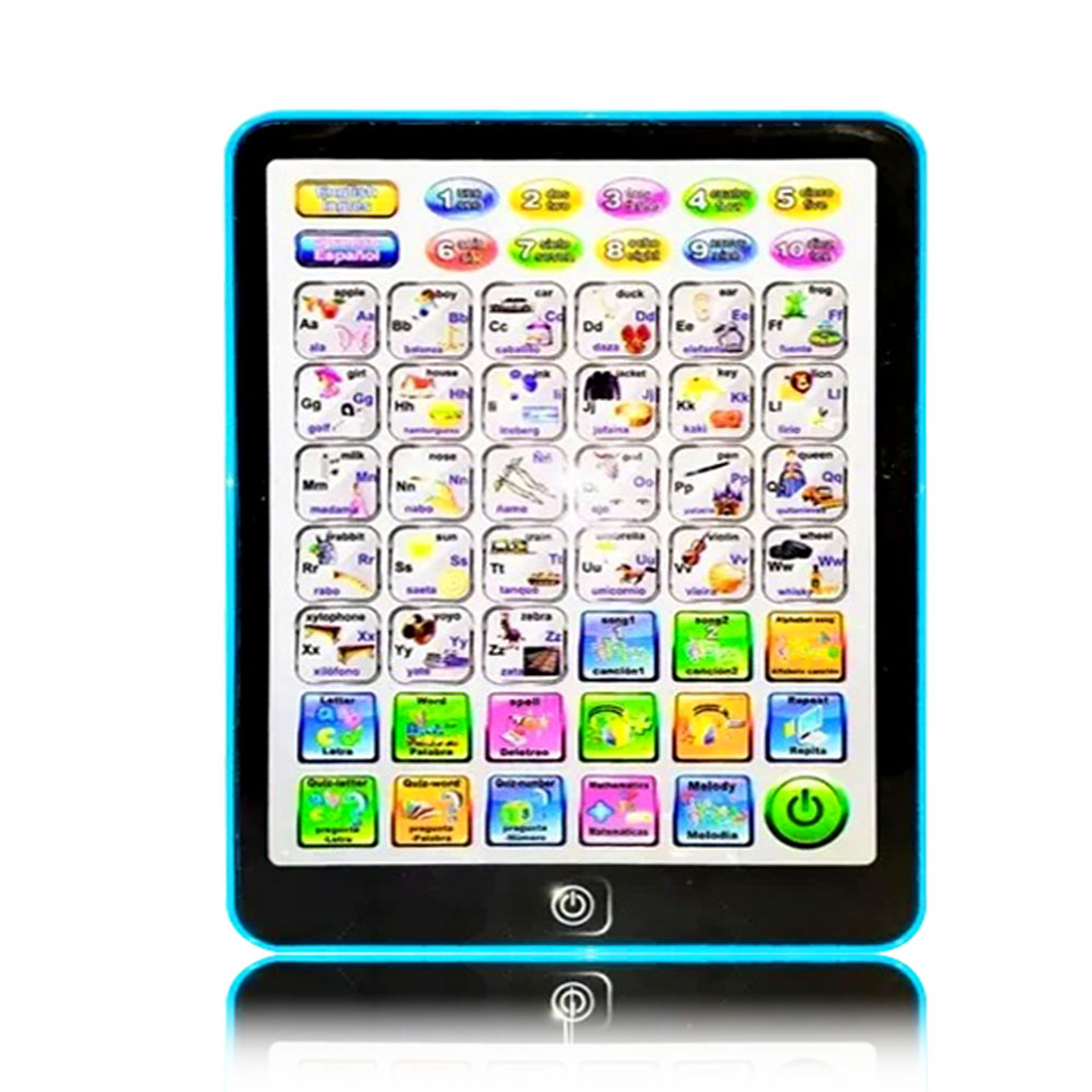 TABLE DIDACTICA JUGUETE APRENDIZAJE TABLETA INFANTIL  4