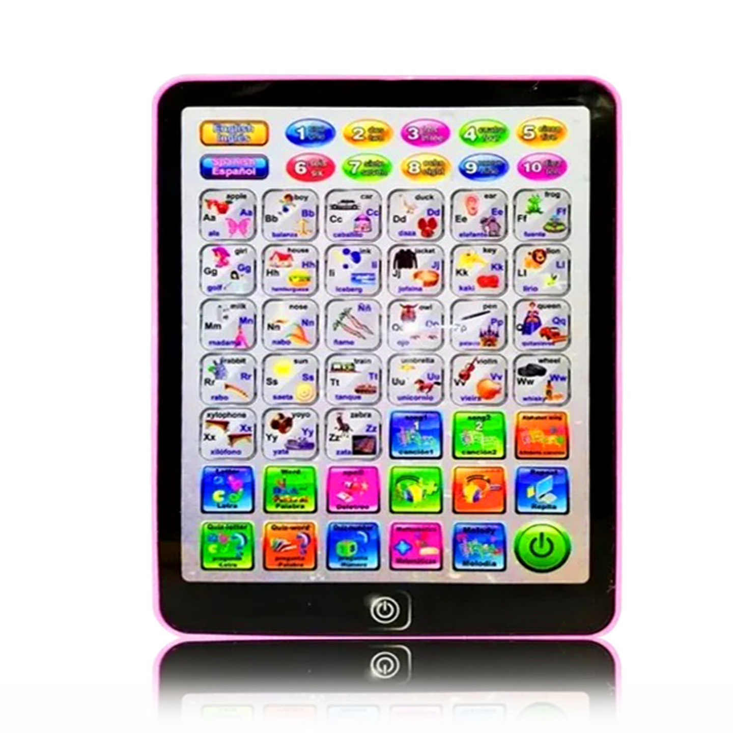 TABLE DIDACTICA JUGUETE APRENDIZAJE TABLETA INFANTIL  5
