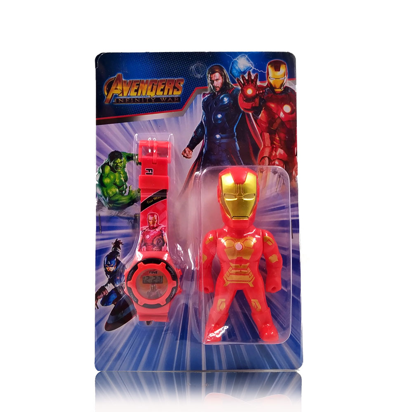 IRONMAN RELOJ FIGURA JUGUETES NIÑOS JUGUETERÍA 3