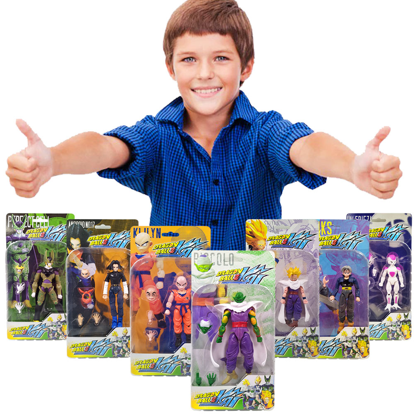 DRAGON BALL Z KAI FIGURAS JUGUETES MUÑECOS JUGUETERÍA 1