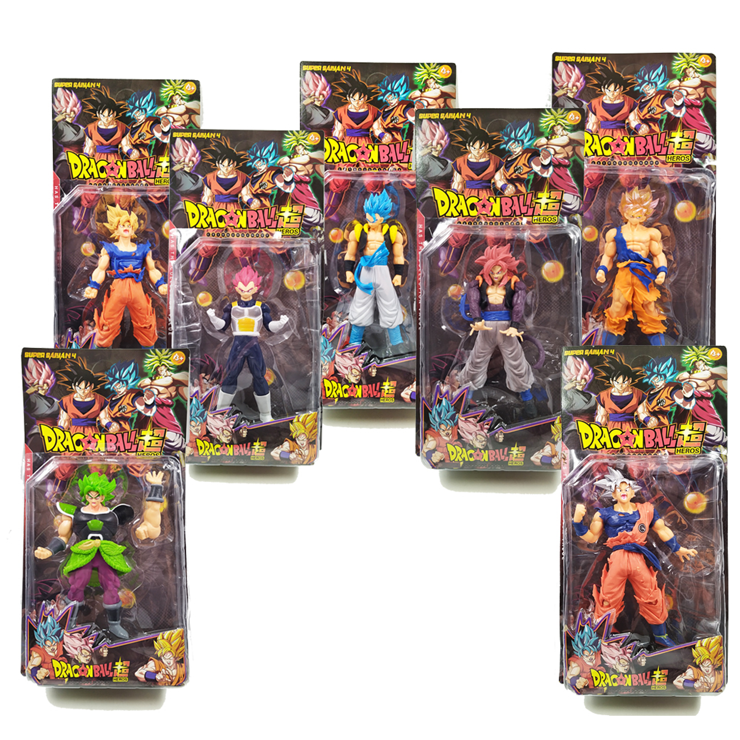 DRAGON BALL Z  HERO JUGUETES FIGURAS SAYAYIN JUGUETERIA 2