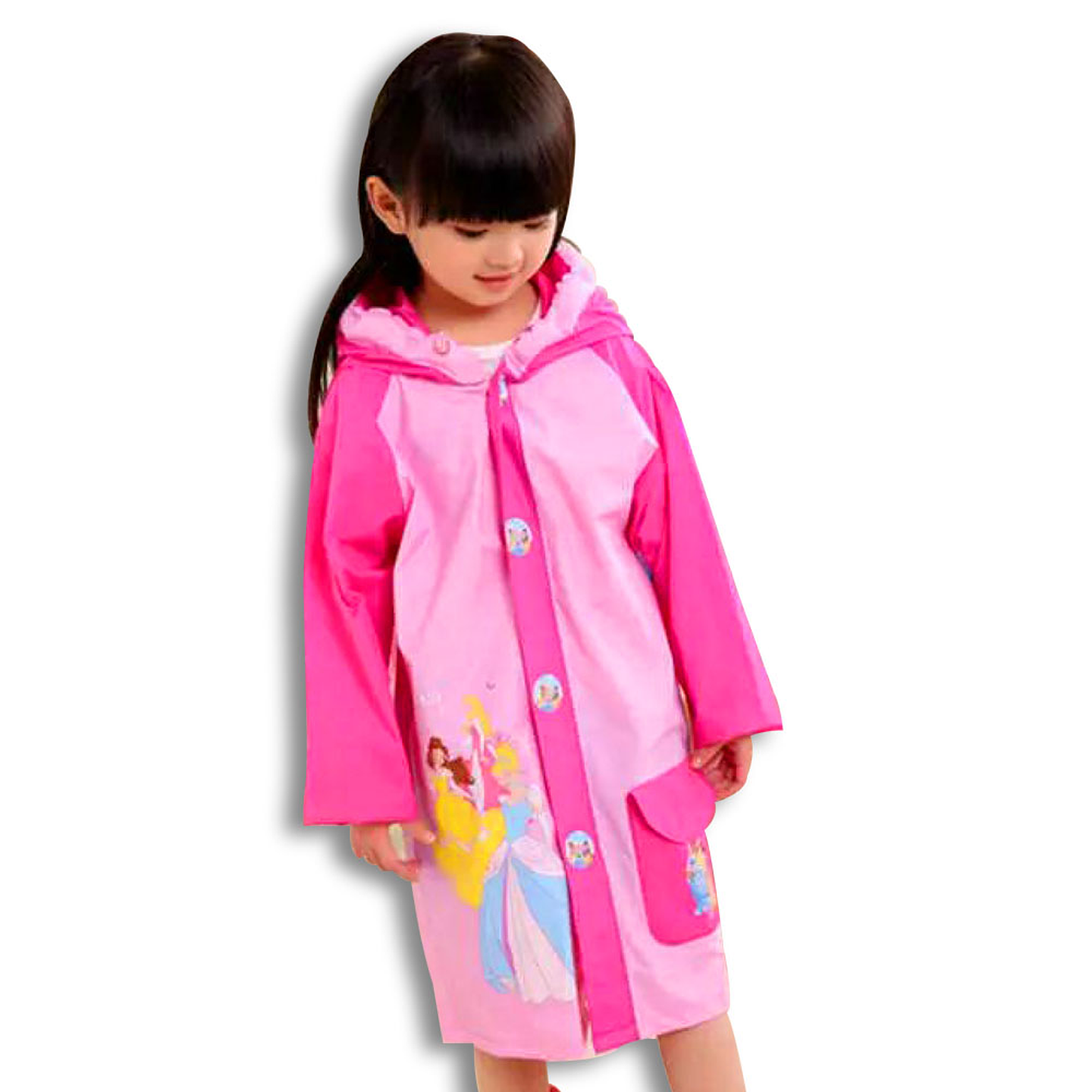 PRINCESAS CARPAS IMPERMEABLES LLUVIA ROPA INVIERNO JUGUETERIA NIÑAS 5