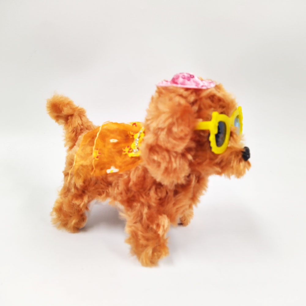 PERROS GAFAS CHILLONES JUGUETES PELUCHES MOVIMIENTO JUGUETERÍA 5