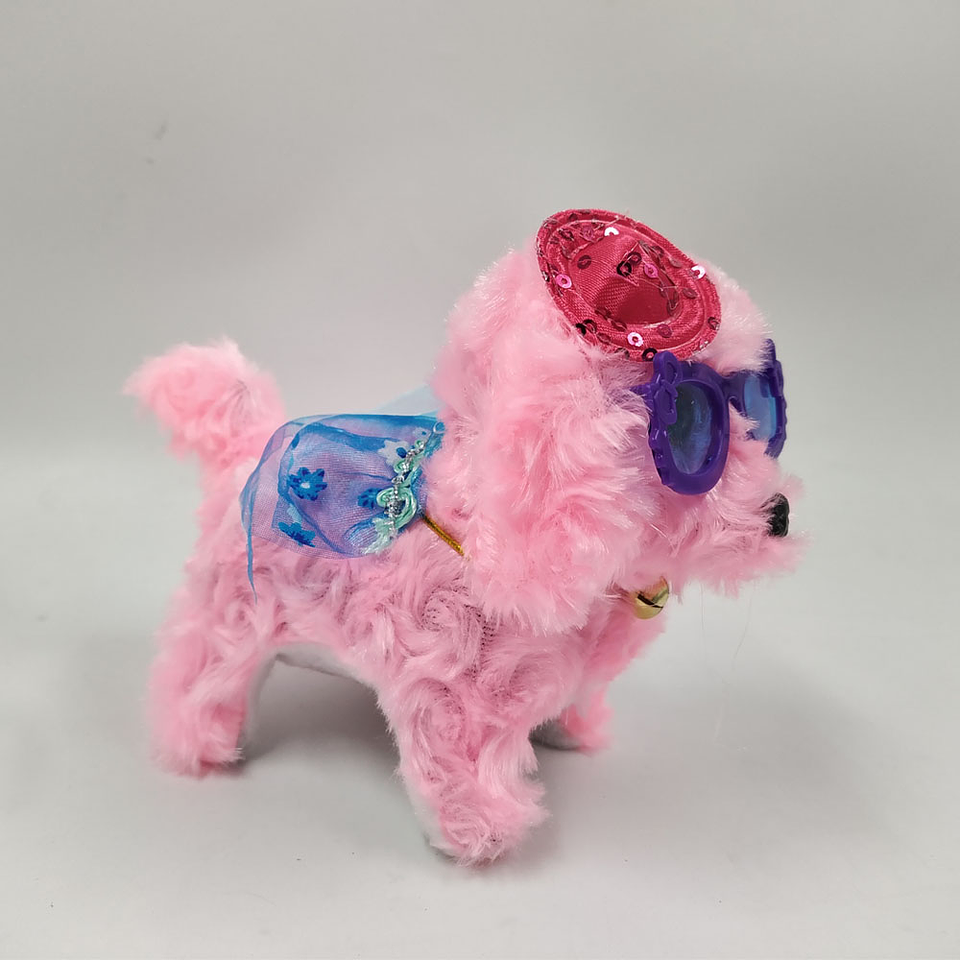 PERROS GAFAS CHILLONES JUGUETES PELUCHES MOVIMIENTO JUGUETERÍA 8