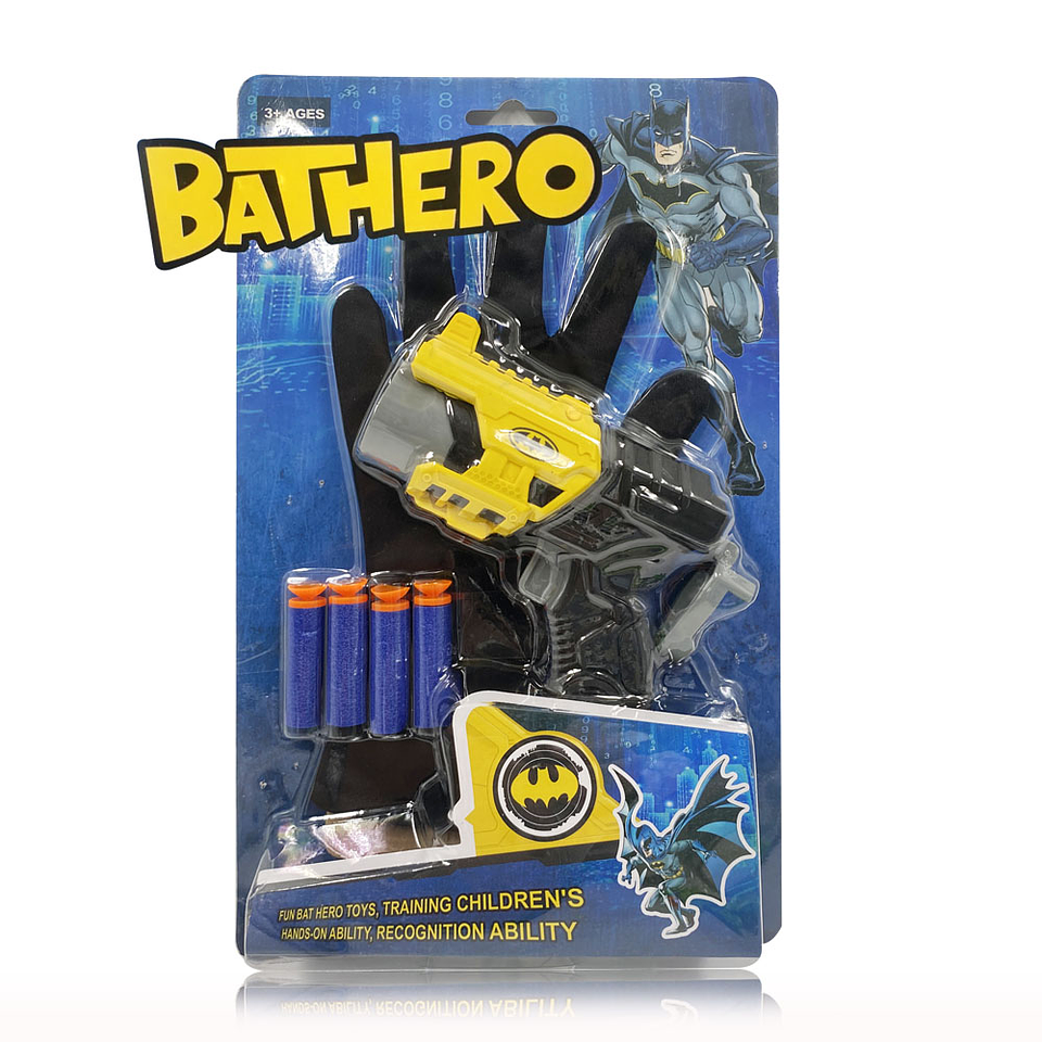 PISTOLAS GUANTES JUGUETES PERSONAJES NIÑOS JUGUETERIA 4