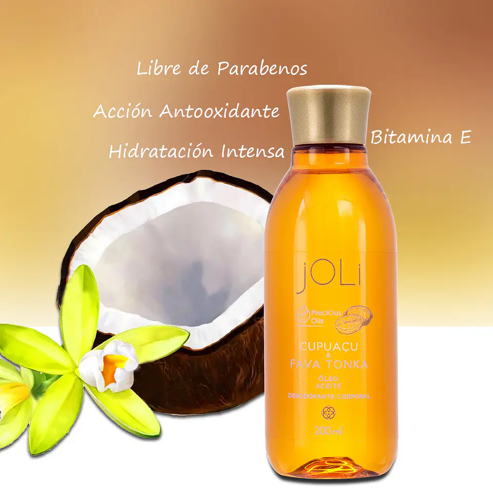 ACEITE DESODORANTE CORPORAL JOLI HND COCO VAINILLA 2