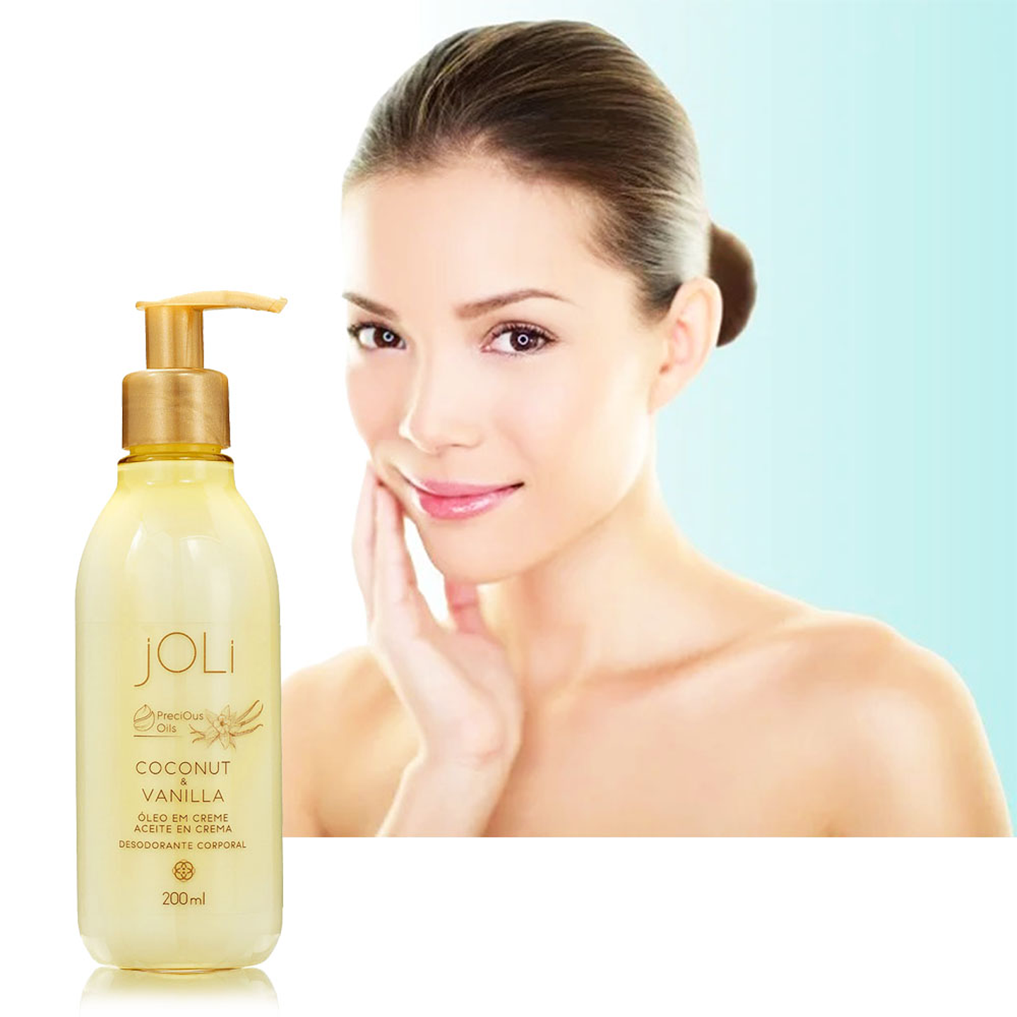 ACEITE EN CREMA DESODORANTE JOLI HND COCO VAINILLA HINODE 1