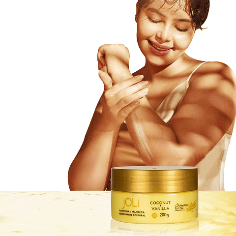 MANTECA DESODORANTE CORPORAL JOLI HND COCO VAINILLA HINODE