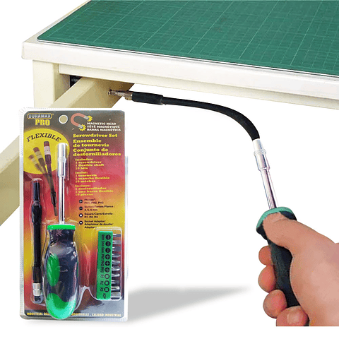 DESTORNILLADORES BARRA FLEXIBLE FERRETERIA HERRAMIENTAS
