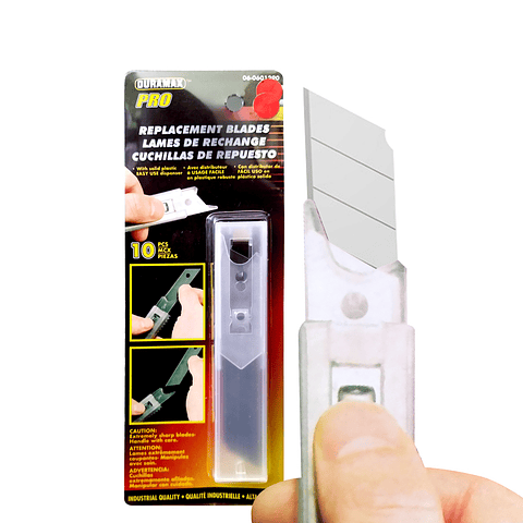 CUCHILLAS DE REPUESTO BISTURI HERRAMIENTAS HOGAR OFICINA