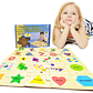 ROMPECABEZAS NUMEROS Y FORMAS JUGUETES DIDACTICOS JUGUETERIA INFANTIL - Miniatura 1